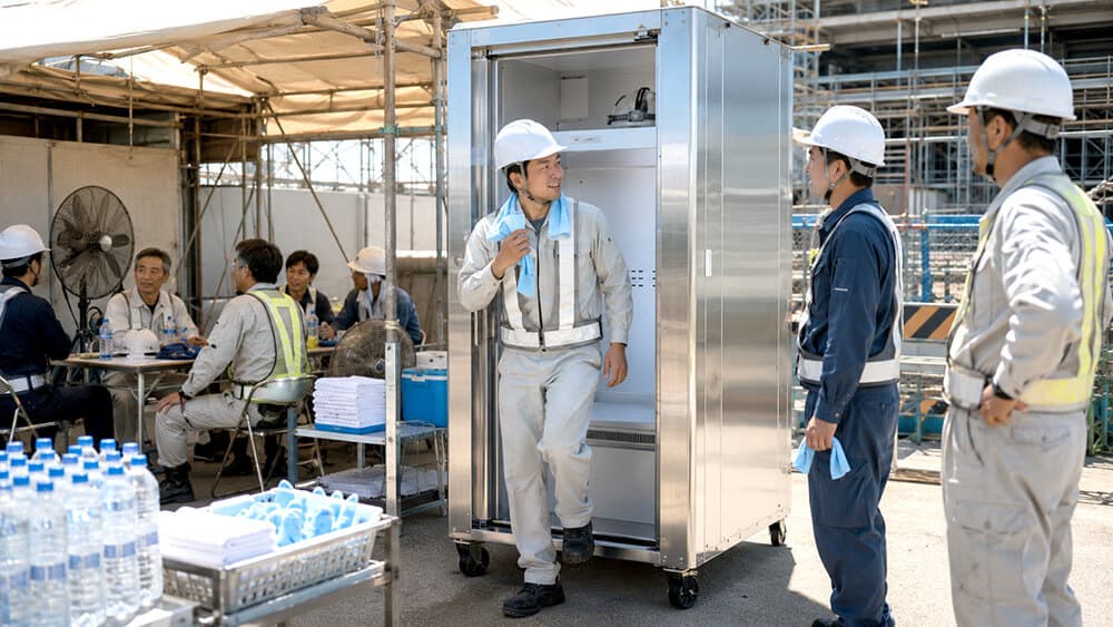 建設現場の暑さ対策グッズ