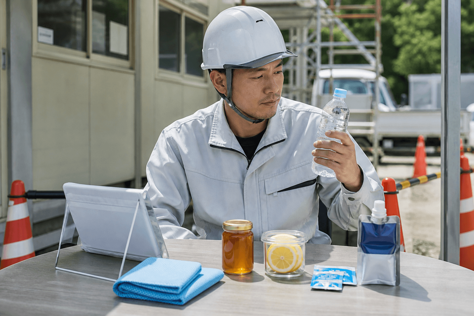 はちみつは熱中症対策になる?