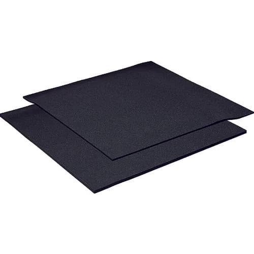 カームフレックス F-2 黒 40×1000×1000 片面粘着付の商品画像