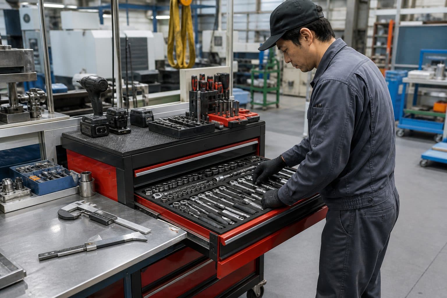 工具収納はローラーキャビネットで改善できる?
