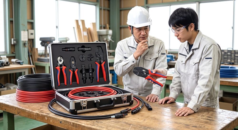 太陽光発電用工具セットの選び方