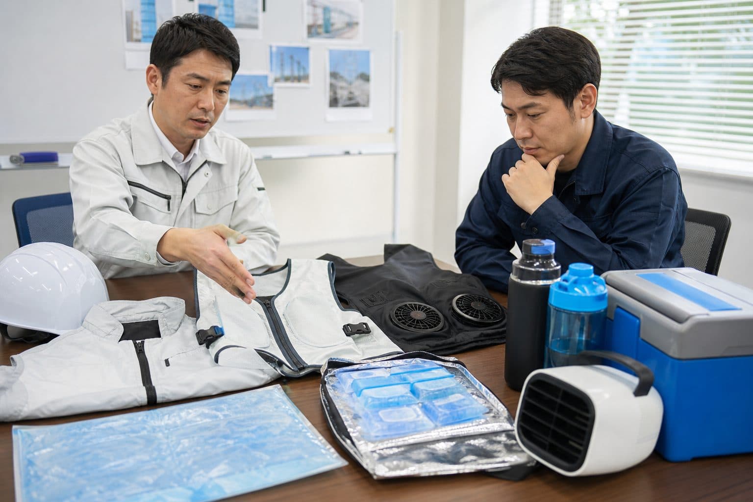 暑さ対策の作業服は“服だけ”で選ばない