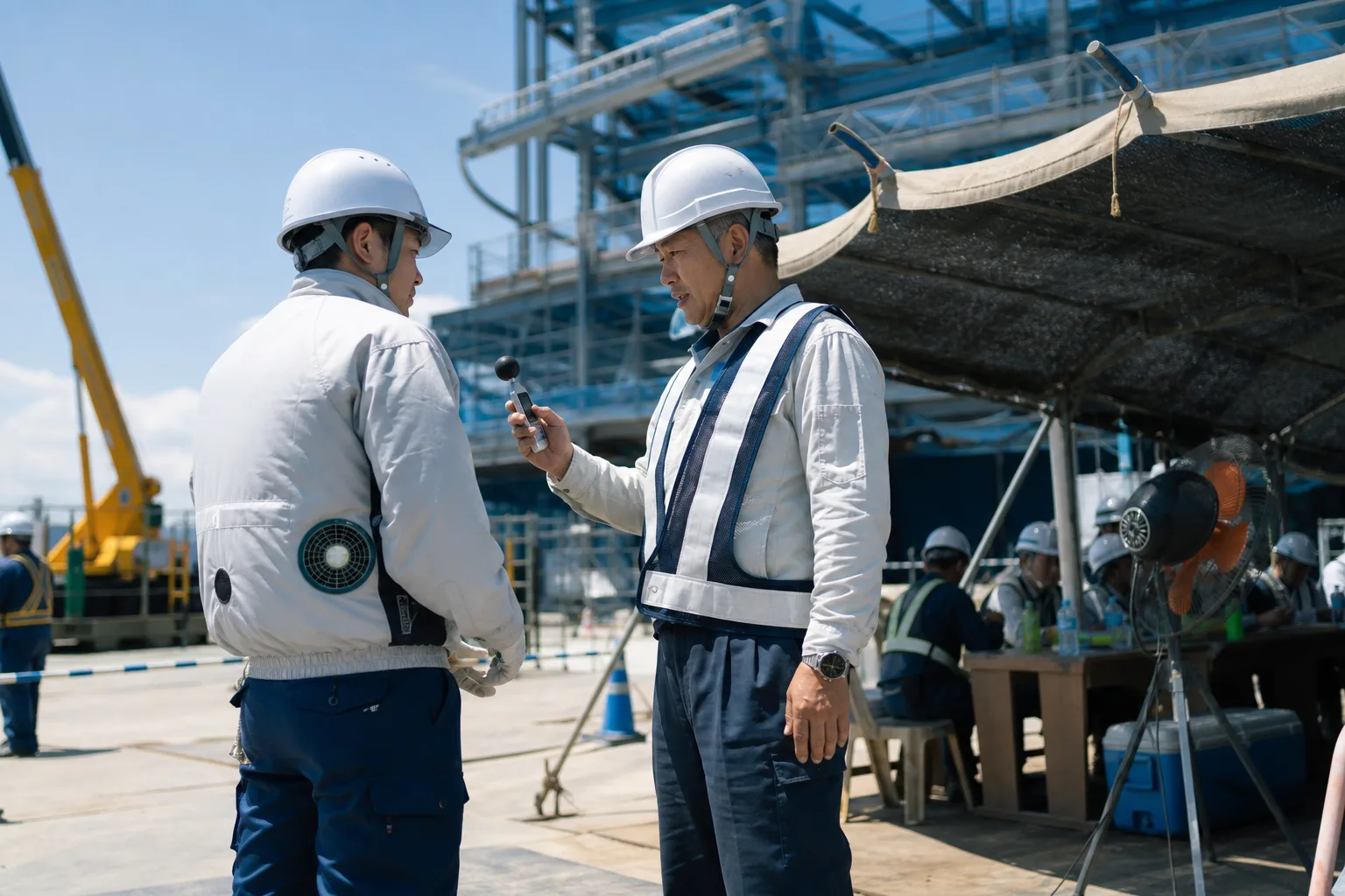 空調服を着ていても熱中症になる?