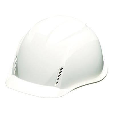 TRUSCO ヘルメット 遮熱 涼帽 通気孔付 ホワイト TD-HB-FV-KP-W