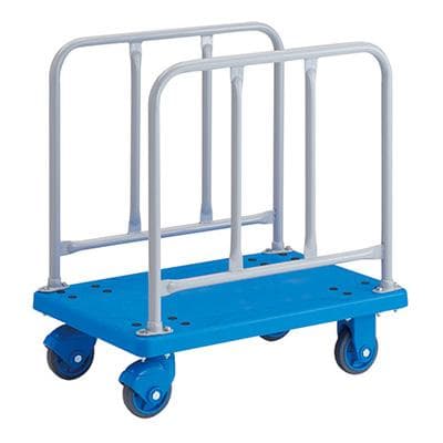 TRUSCO 樹脂製運搬車 グランカート サイレント サイドハンドル TPX-810※名称仮