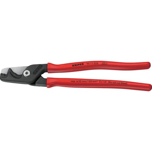 KNIPEX ステップカットXL ケーブルカッター 225mm プラスチックハンドル 9511225の商品サムネイル