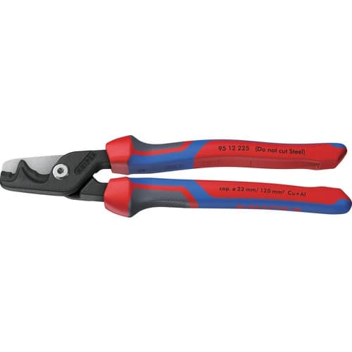 KNIPEX ステップカットXL ケーブルカッター 225mm コンフォートハンドル 9512225の商品サムネイル