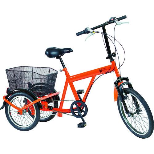 TRUSCO 災害時用ノーパンク三輪自転車 ハザードランナートライ