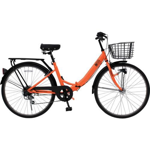 TRUSCO 災害時用ノーパンク自転車 ハザードランナー シティタイプ 26インチ