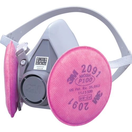 3M 取替え式防じんマスク 6000/2091-RL3（L）の商品画像