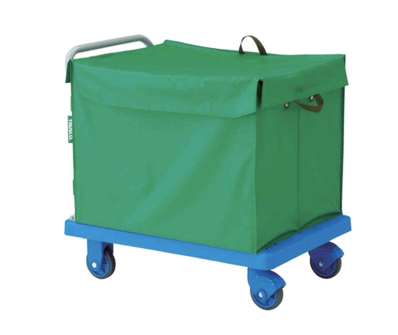 TRUSCO グランカート サイレント 蓋付ハンドトラックボックス付 718×468 TPX702THB